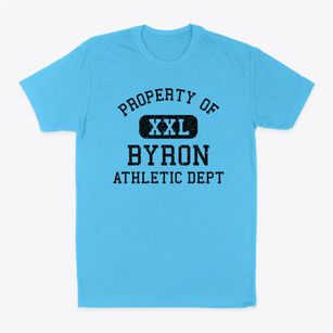 Byron Georgia Athletic Dept Classic Dad T-Shirt
