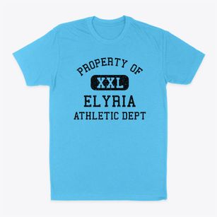 Elyria Ohio Athletic Dept Classic Dad T-Shirt