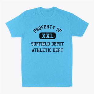 Suffield Depot Connecticut Athletic Dept Classic Dad T-Shirt