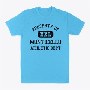 Monticello Missouri Athletic Dept Classic Dad T-Shirt