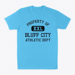 Bluff City Kansas Athletic Dept Classic Dad T-Shirt