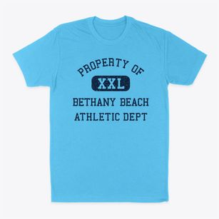Bethany Beach Delaware Athletic Dept Classic Dad T-Shirt