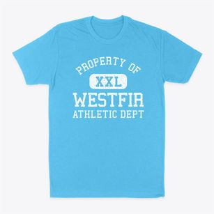 Westfir Oregon Athletic Dept Classic Dad T-Shirt