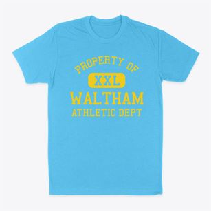 Waltham Maine Athletic Dept Classic Dad T-Shirt