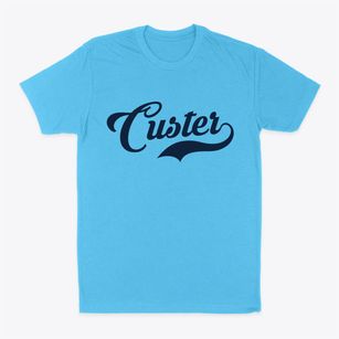 Custer Montana Vintage Team Classic Dad T-Shirt