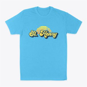St. Henry Ohio Sublime Sunset Classic Dad T-Shirt