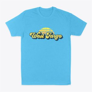 West Fargo North Dakota Sublime Sunset Classic Dad T-Shirt