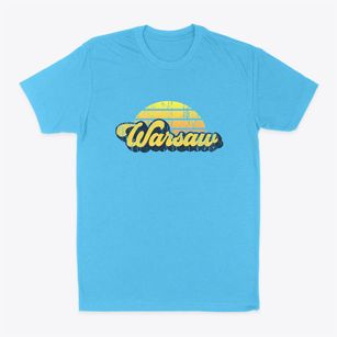 Warsaw Illinois Sublime Sunset Classic Dad T-Shirt