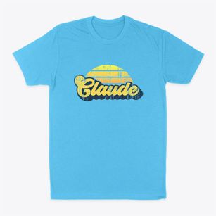 Claude Texas Sublime Sunset Classic Dad T-Shirt