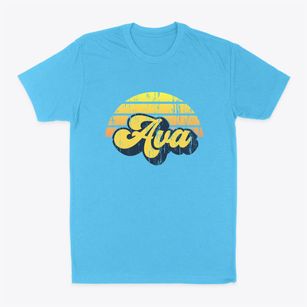 Ava New York Sublime Sunset Classic Dad T-Shirt