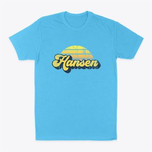 Hansen Wisconsin Sublime Sunset Classic Dad T-Shirt