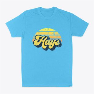 Hays Kansas Sublime Sunset Classic Dad T-Shirt