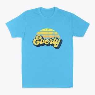 Everly Iowa Sublime Sunset Classic Dad T-Shirt
