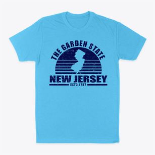  New Jersey Sunset Classic Dad T-Shirt