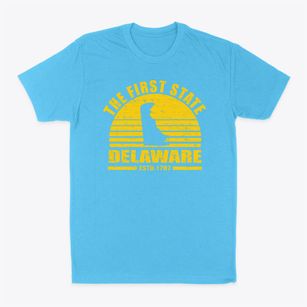  Delaware Sunset Classic Dad T-Shirt