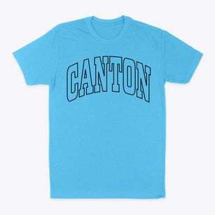 Canton Minnesota Trendy Block Classic Dad T-Shirt