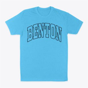 Benton Alabama Trendy Block Classic Dad T-Shirt
