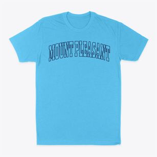 Mount Pleasant Utah Trendy Block Classic Dad T-Shirt