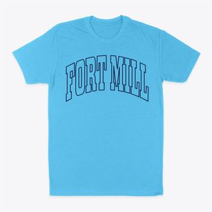 Fort Mill South Carolina Trendy Block Classic Dad T-Shirt