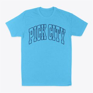 Pick City North Dakota Trendy Block Classic Dad T-Shirt