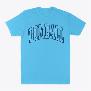 Tomball Texas Trendy Block Classic Dad T-Shirt