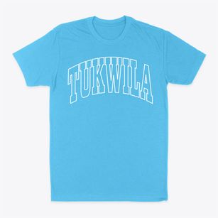 Tukwila Washington Trendy Block Classic Dad T-Shirt