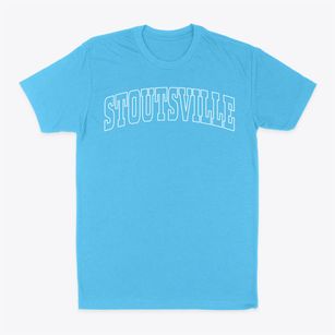 Stoutsville Missouri Trendy Block Classic Dad T-Shirt