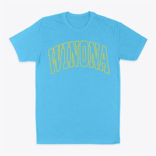 Winona Missouri Trendy Block Classic Dad T-Shirt