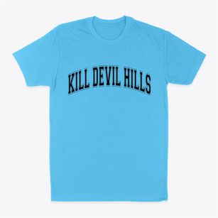 Kill Devil Hills North Carolina Varsity Classic Dad T-Shirt