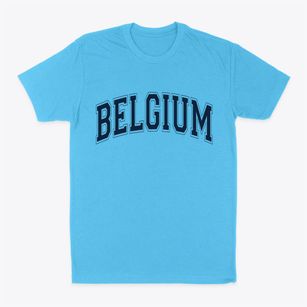 Belgium Wisconsin Varsity Classic Dad T-Shirt