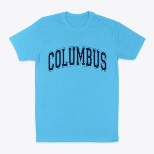 Columbus Nebraska Varsity Classic Dad T-Shirt