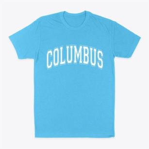 Columbus New York Varsity Classic Dad T-Shirt
