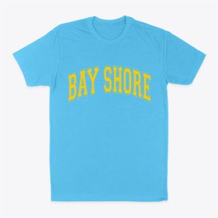 Bay Shore New York Varsity Classic Dad T-Shirt