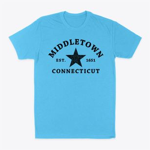 Middletown Connecticut Star Classic Dad T-Shirt