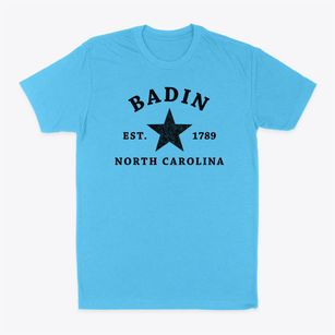 Badin North Carolina Star Classic Dad T-Shirt