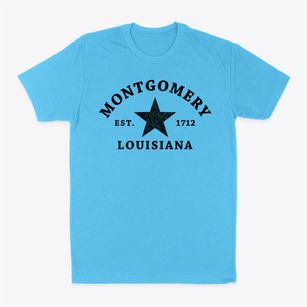 Montgomery Louisiana Star Classic Dad T-Shirt