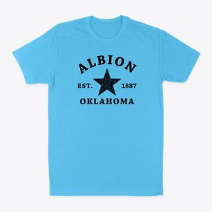 Albion Oklahoma Star Classic Dad T-Shirt