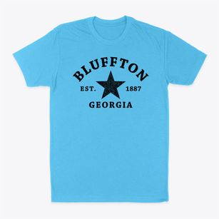 Bluffton Georgia Star Classic Dad T-Shirt
