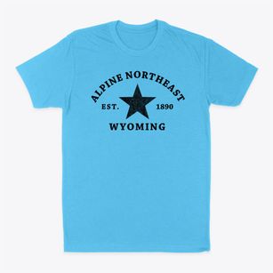 Alpine Northeast Wyoming Star Classic Dad T-Shirt