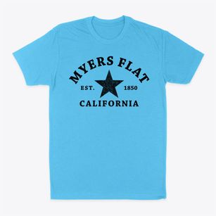 Myers Flat California Star Classic Dad T-Shirt
