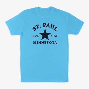 St. Paul Minnesota Star Classic Dad T-Shirt