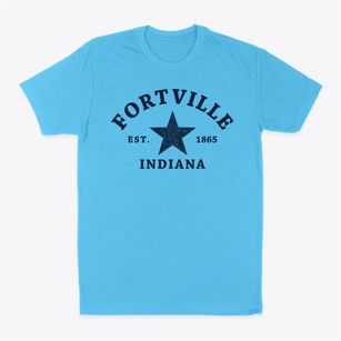 Fortville Indiana Star Classic Dad T-Shirt
