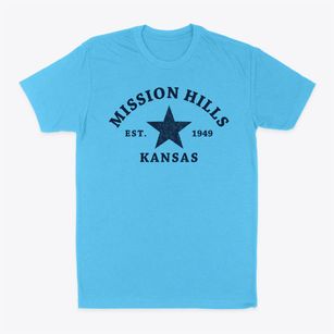 Mission Hills Kansas Star Classic Dad T-Shirt