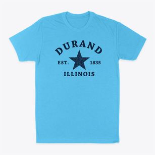 Durand Illinois Star Classic Dad T-Shirt