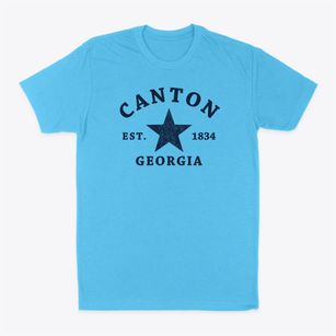 Canton Georgia Star Classic Dad T-Shirt