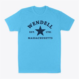 Wendell Massachusetts Star Classic Dad T-Shirt