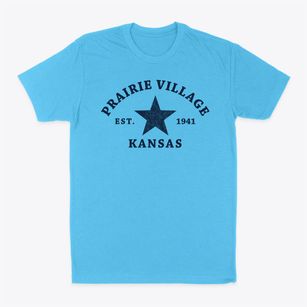 Prairie Village Kansas Star Classic Dad T-Shirt