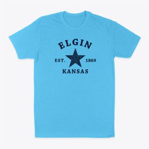 Elgin Kansas Star Classic Dad T-Shirt