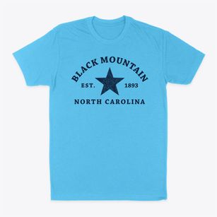 Black Mountain North Carolina Star Classic Dad T-Shirt