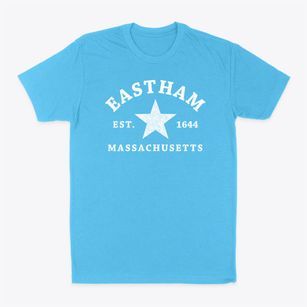 Eastham Massachusetts Star Classic Dad T-Shirt